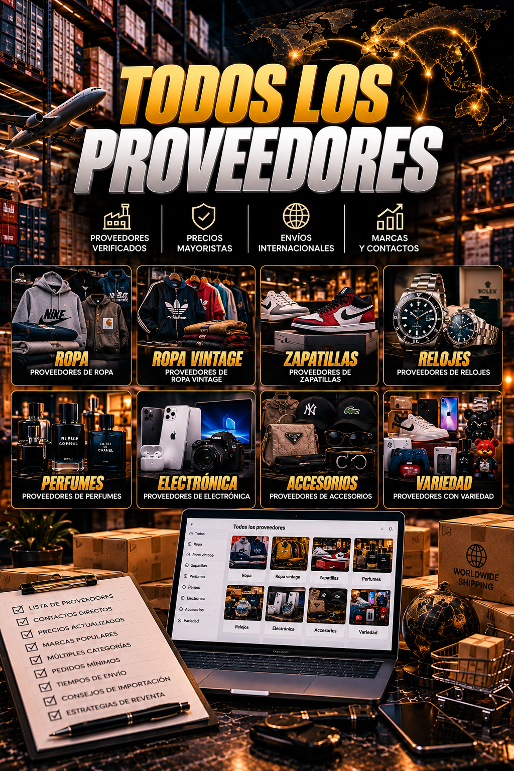 Pack Completo + 1 de Regalo — Todos los Proveedores