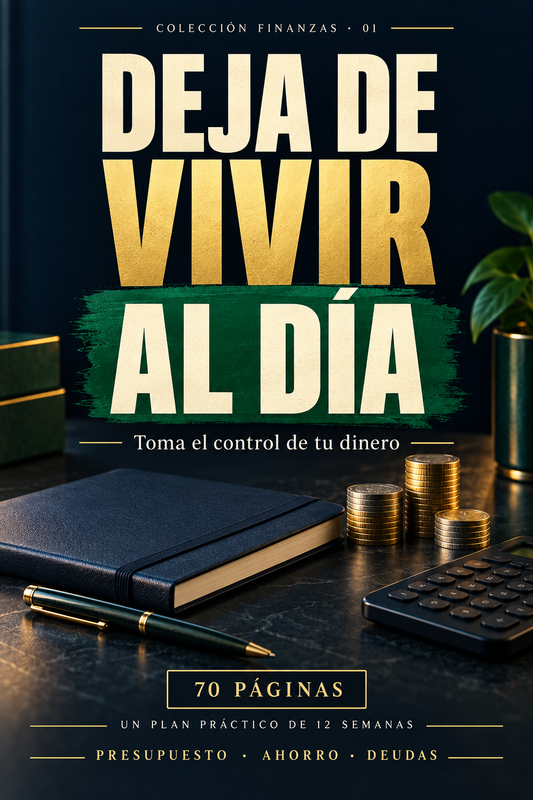 Deja de vivir al día: toma el control de tu dinero